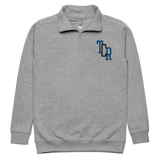 TCR Unisex Quarter Zip Fleece Pullover